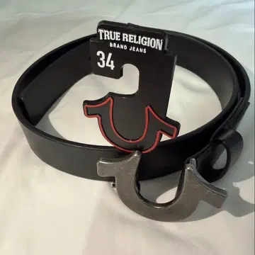 트루 릴리젼 블랙 벨트 사이즈 34