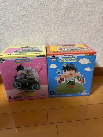 제일복권 드래곤볼 피규어 A상 D상 세트 미개봉 새상품