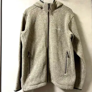 [mont-bell] 크리마플러스 니트 후드티 XS 샌드