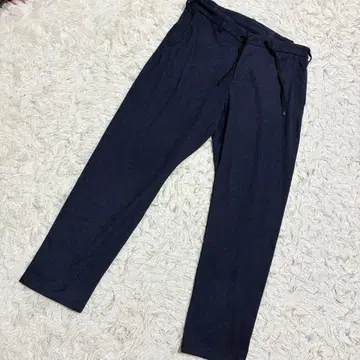 THE SHOP TK 이지 팬츠 속기모 앵클 기장 네이비 ( S )