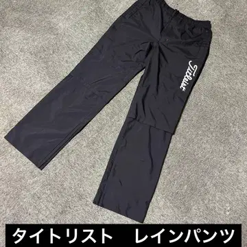 Titleist 블랙 팬츠 남성용 우비