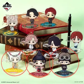 Mrs. GREEN APPLE 제일복권 D상 아크릴 펜 스탠드 세트