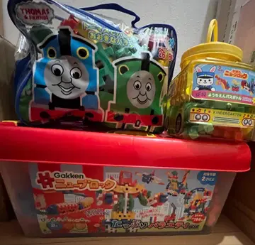 Gakken 즐거운 버라이어티 box 토마스와 퍼시 큰 가방 3종 세트