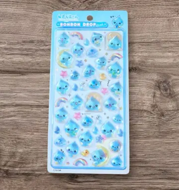 물방울 모자 꽁지 드롭 씰