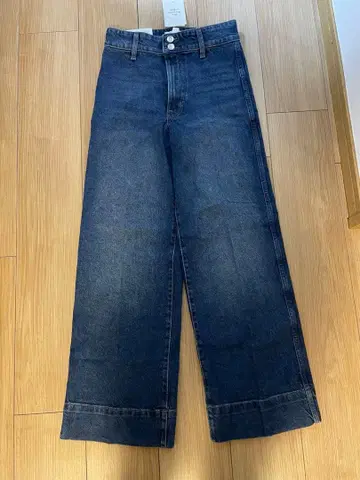 H&M 와이드 하이 데님 34 미사용 새상품