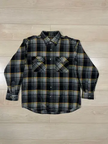 90s Wrangler USA제 플란넬 셔츠 헤비 플란넬