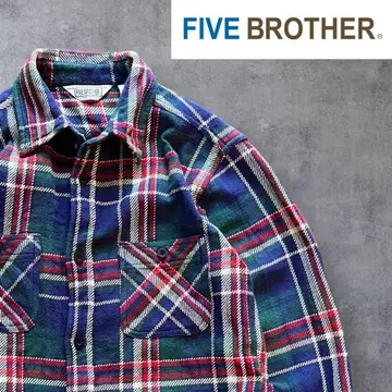 파이브브라더 헤비 플란넬 셔츠 헤비 플란넬 플란넬 셔츠 플란넬 셔츠