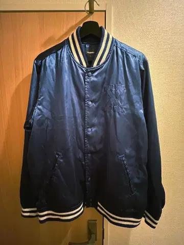 XLARGE 네이비 바시티 자켓 L