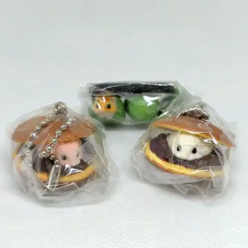 말랑말랑 햄스터 마스코트 3개 세트