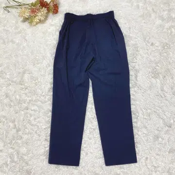 s.244 [글로벌 워크] 슬랙스 팬츠 캐주얼 네이비 M 봄