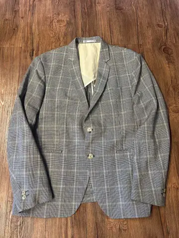 ZARA 남성용 테일러드 자켓 글렌체크