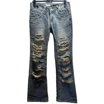 00s archive flare 데님 데님 grunge Y2K