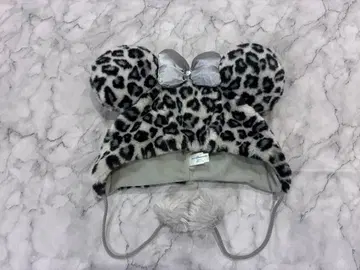 디즈니 팬캡 레오파드 무늬