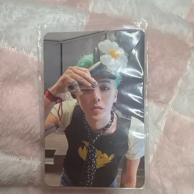 지드래곤 지디 응원봉 데이지봉 포카 포토카드