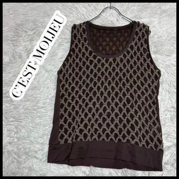 세모아쥬 C'EST MOIJEU 인터넷 편직 니트 베스트 일본제 울