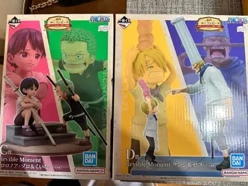 원피스 제일복권 C상 조로&코즈키 D상 상디&제프 피규어 4