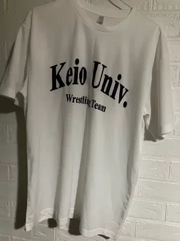 게이오 대학 레슬링 팀 티셔츠 XL