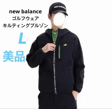 뉴발란스 [ New Balance ] 다이아 무늬 퀼트 풀 집업 후디 L