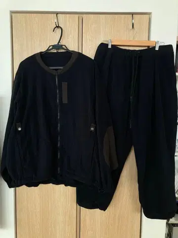 [ set up ] UNTRACE 플리스 팬츠 프레쉬 서비스