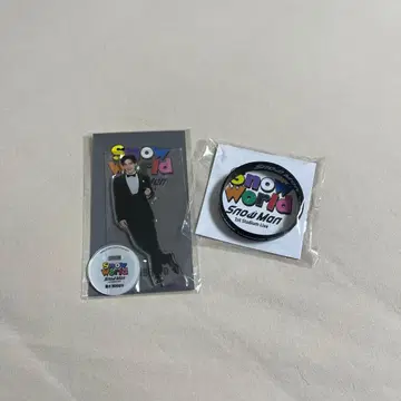 Snow World Snow Man 메구로 렌 아크릴 스탠드 러버 밴드