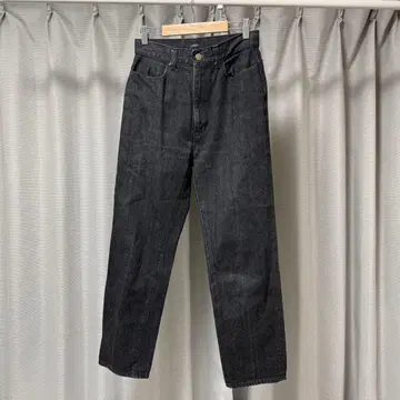 LOEFF 블랙 데님 팬츠