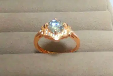 R.made 아루메이도 마리코 길경 화이트 모이사나이트 프리 사이즈 반지