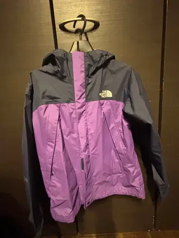 THE NORTH FACE 마운틴 후드티 150 보라색/네이비