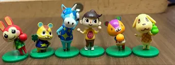 모동숲 에그 초코 피규어 6개 세트