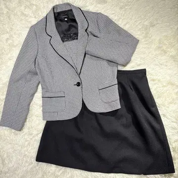 [ 빅 사이즈 5L ] SUCRE 포멀 슈트 셋업 트위드