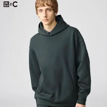 새상품급 UNIQLO:C 유니클로 씨 맨투맨 오버 사이즈 후드티