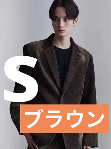 clel 앤티크 디자인 코듀로이 테일러드 자켓 S