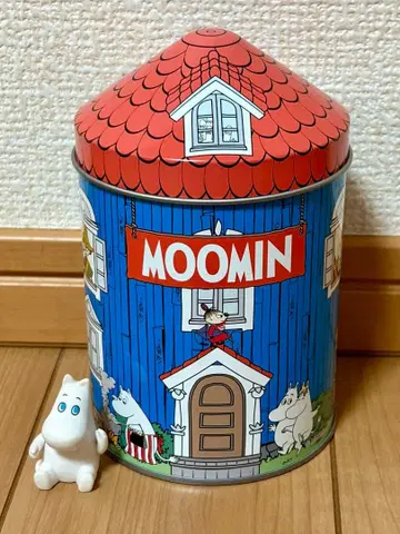 무민 피규어+무민 하우스 틴케이스