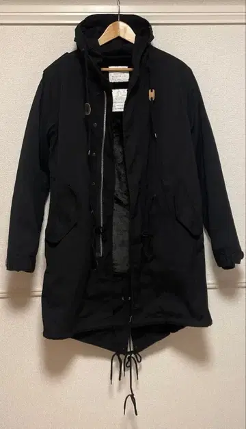 휴스턴 WAIPER 별주 M-51 모즈 코트 NARROW FIT 블랙