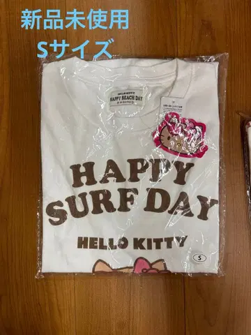 HELLO KITTY HAPPY SURF DAY 티셔츠 사이즈 S