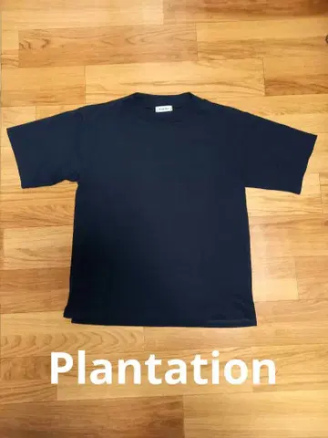 plantation 네이비 반팔 T셔츠 M