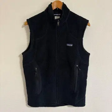 patagonia 블랙 플리스 베스트 S 사이즈