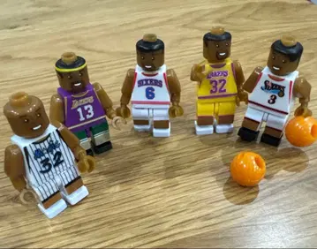 NBA 농구 레고 세트 5체