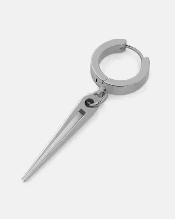 [ 미사용 새상품 ] VITALY 바이 스테인리스 실버 계열 귀걸이