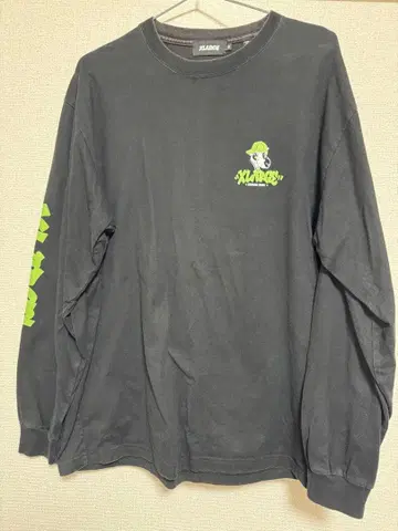 XLARGE 블랙 긴팔 티셔츠 M