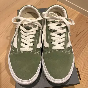 VANS 올리브 그린 스니커즈