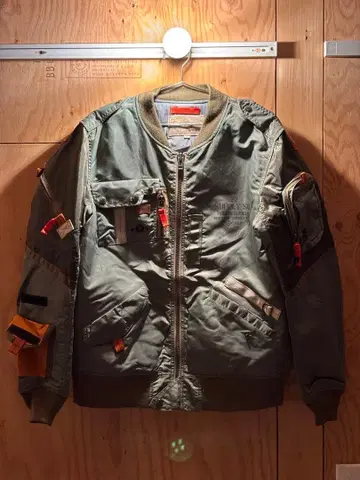 아비렉스 AVIREX 플라이트 자켓 MA-1 L-2 커스텀 XL