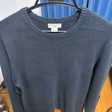 Dockers (다커스) 코튼 크루넥 니트 블랙 M 사이즈