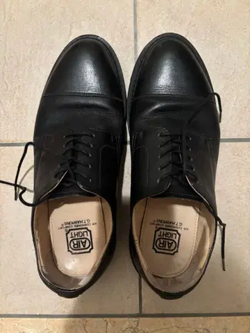 Hawkins 호킨스 가죽 신발 블랙 일본 사이즈 약 25cm