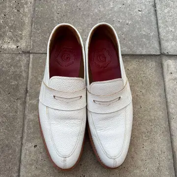 GRENSON 화이트 로퍼