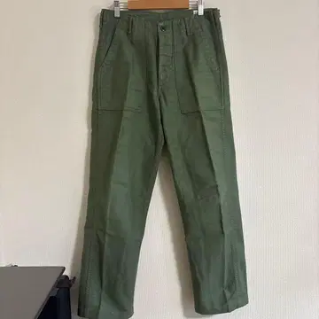 orSlow 오어슬로우 베이커 카고 팬츠 1 사이즈 카키 그린 컬러