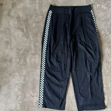 루츠보 RUTSUBO 카고 팬츠 라인 팬츠 모노톤 흑백