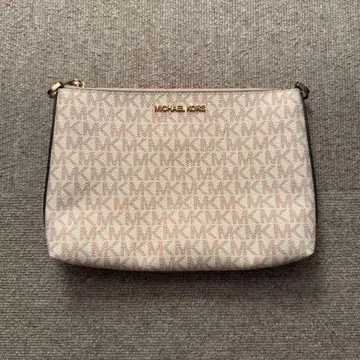 MICHAEL KORS 로고 프린트 파우치 중형