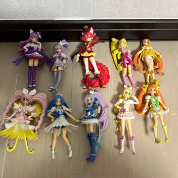프리큐어 피규어 세트 10개, 정크제품