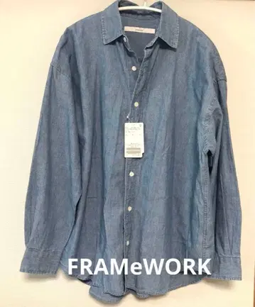 [ 택 포함 새상품 ] FRAMeWORK 던가리 셔츠