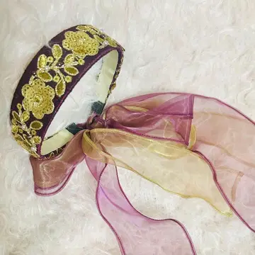 WiTCH WATCH 머리띠 하네오리 (골드 플라워)